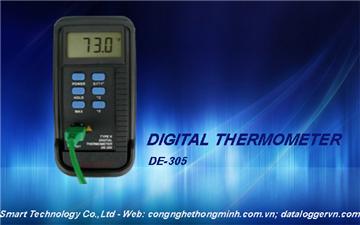Nhiệt kế kỹ thuật số DE-305 (-50~1300°C)