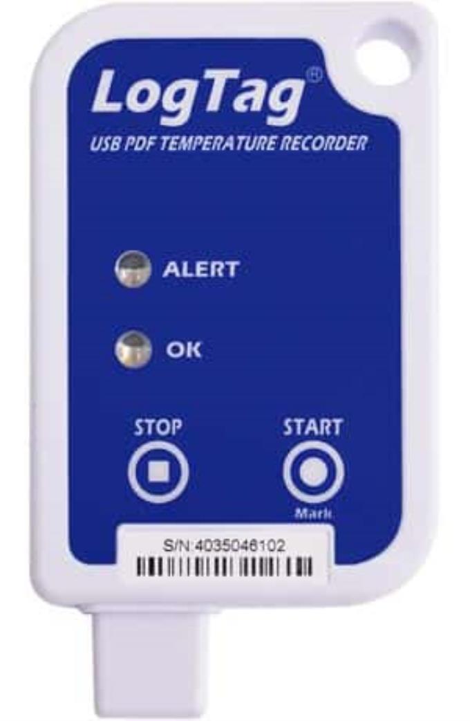 USRIC-16 Single-Use USB PDF Temperature Data Logger